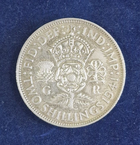 1941 George VI Florin — photo from another recent sale
