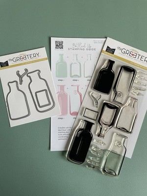 The Greetery Bottled up Stanzen und Stempel