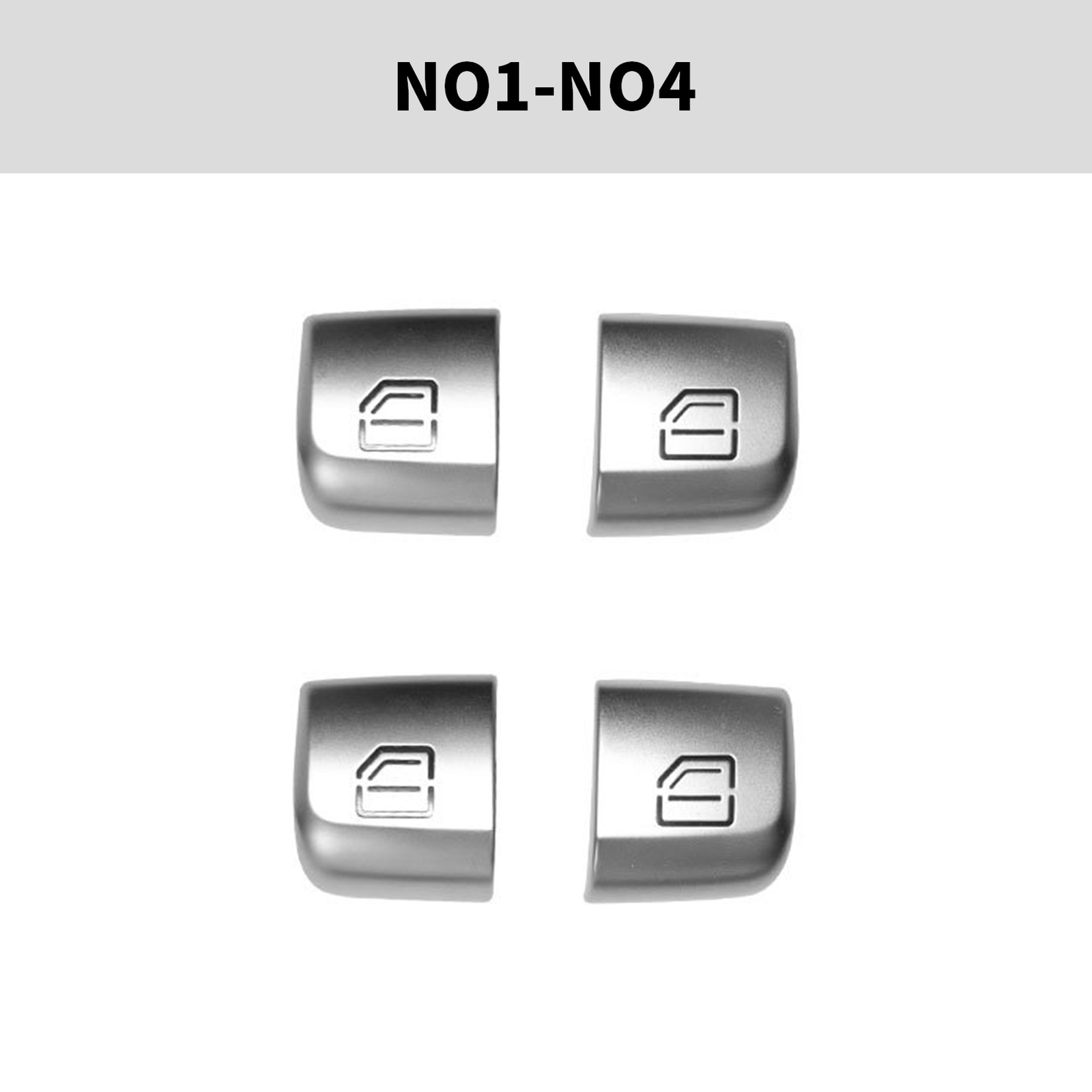 Window Switch Button Cover Replacement For C GLC Class W205 W213 2015-2023