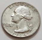 1964 D Washington Quarter 90% Silver Denver  (X28)