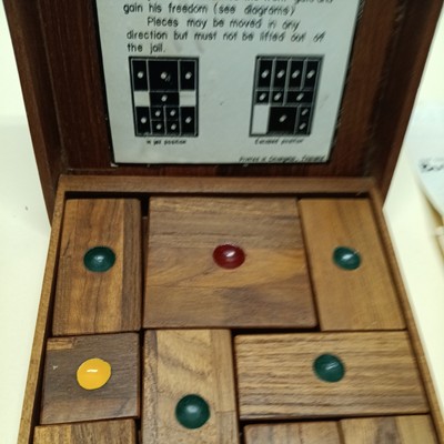 4 Pack Wooden Puzzle Games Brain Teasers Toy- 3D Puzzles for Teens and Adults