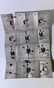 Lego Bionicle Tahakon (4877), Lahka (4879), Kohrak Va (8551) Incomplete sets lot