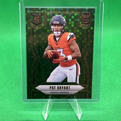 2025 Panini Donruss Elite - Rookies Pat Bryant #192 Green Disco (RC)