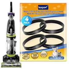 KEEPOW Style 7/9/10 P/N 3031120 Replacement Belt for Bissell Vacuum, 4 4 Pack 