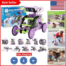 Sillbird 12-in-1 Solar Building Robots Kit - Perfect STEM Gift for Boys 8-14