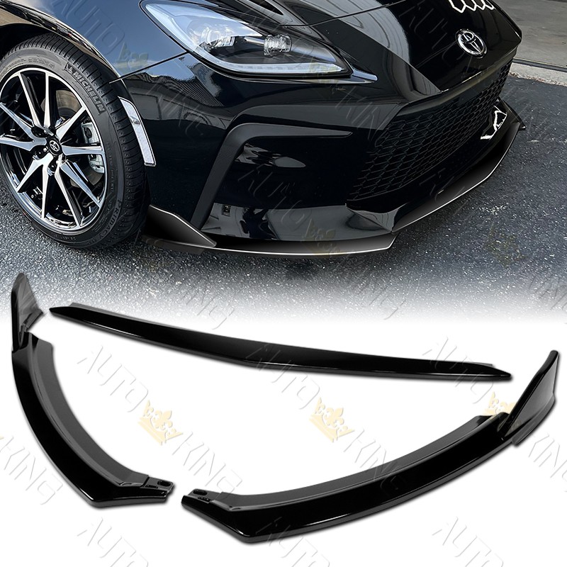 Carbon Look Front Bumper Spoiler Lip Splitter Bodykit For