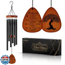 SteadStyle Memorial Gifts for Loss of Husband, Memorial Wind Chimes, in Memor