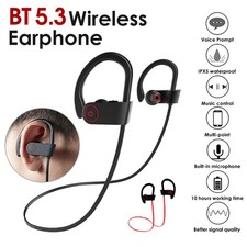 Mpow TWS Bluetooth Headphones Sports Wireless Ear Hook HiFi Stereo Bass Earphone