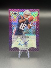 2025 Panini Prizm Kyle Williams RC Retro Purple Power Auto /49 #RSI-KWS