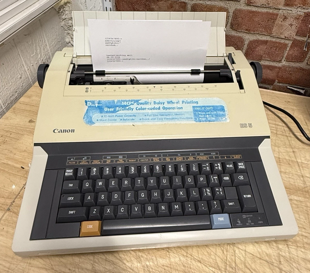 Canon Electric Typewriter for sale | eBay Canon Electric Typewriter for sale | eBay