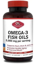 Olympian Labs Mega Omega-3 Fish Oils 120 Count