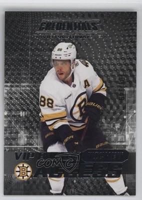 2025 Credentials VIP Black Ticket Access Achievements 101/349 David Pastrnak 6o2