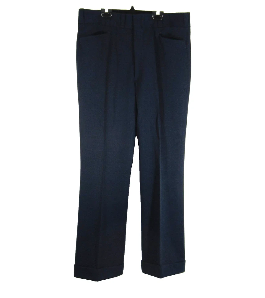 Conjunto de chaqueta y pantalón traje de ocio vintage años 70 2 piezas para hombre LRG 44 corte bota discoteca MOD Foto 3 de 4