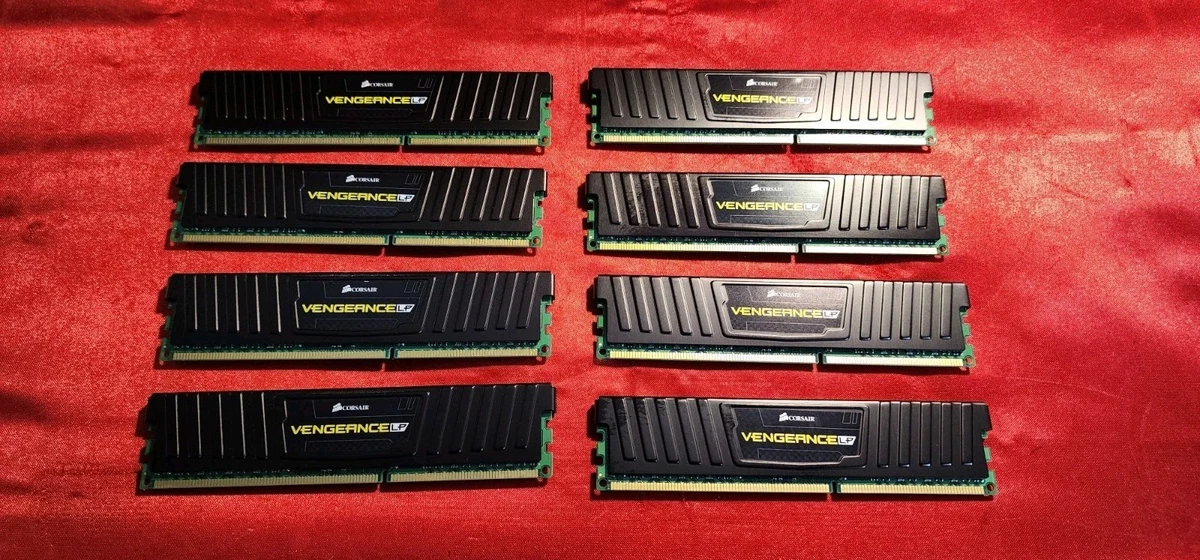 Kit Mémoire 16GB 1600MHz Barrette De RAM DDR3 Corsair Vengeance - 8 Go Ou 16 Go - 240 Broches - Fréquences 1333 à 2400 MHz Ram Ddr3 16go