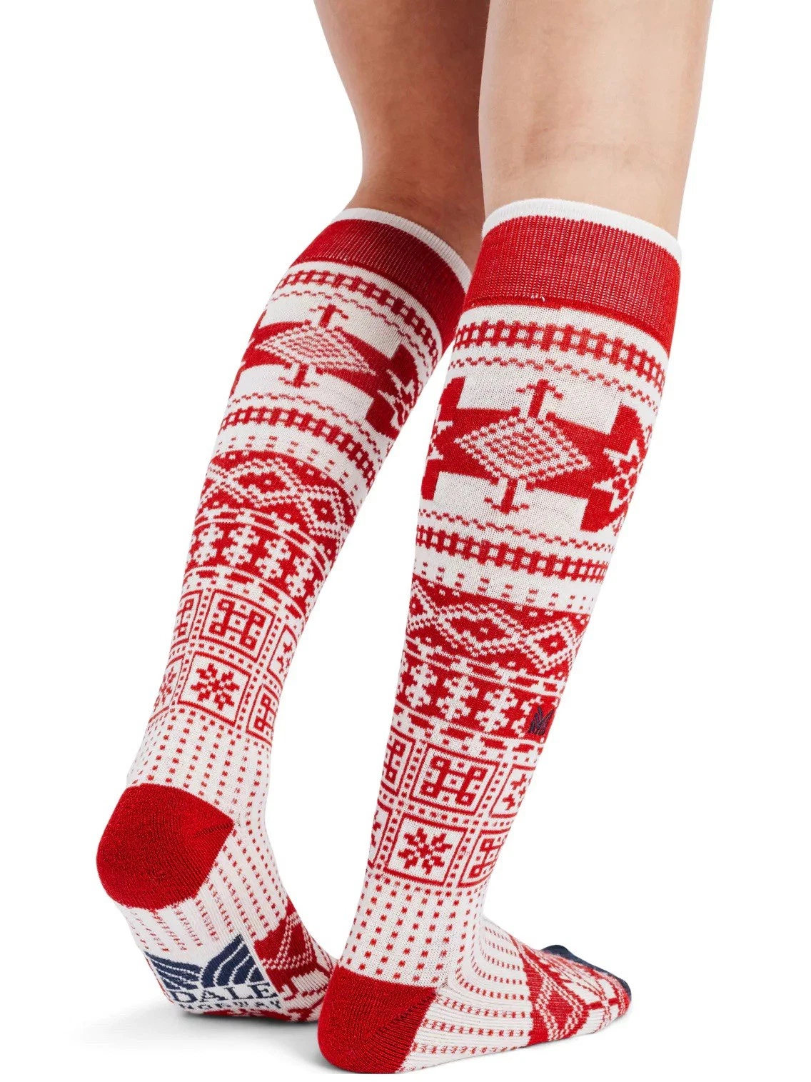 Dale Of Norway Cortina Unisex Merino Wool Knee High Socks L/XL US 9-13 New