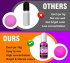 Versatile Neon Pigment Paste for Resin Art: Colors for Every Creative Vision