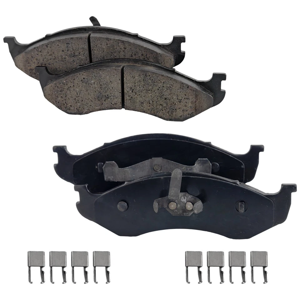 Disc Brake & Pad Kit For 1999-2006 Jeep Wrangler Front Left Right Cross-drilled - Image 3 of 4