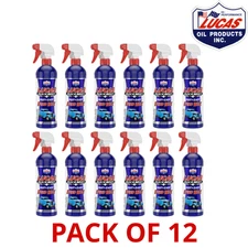 Lucas Oil 10160 Fast & Easy Slick Mist Speed Wax Gloss Intensifier 24oz 12 Packs