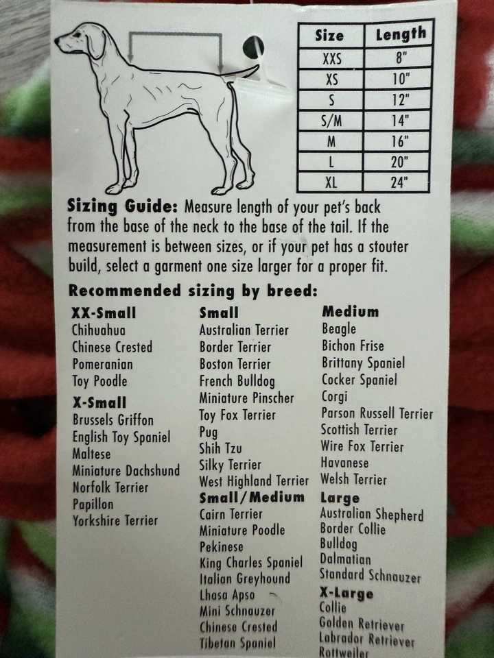 Abrigo informal canino de Navidad a rayas para perro con capucha pequeño Foto 3 de 4