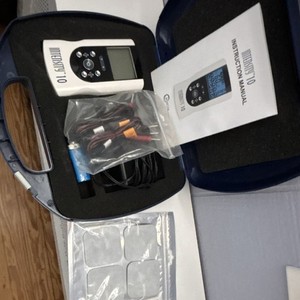 Carejoy TENSY 10 TENS Unit 2-Channel Handheld Kit w/ Case Leads Pads Manual