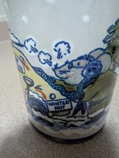 Louisville Stoneware Captain Spicers Gallery 1000 Islands River Rat Winter Mug