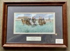 Dale Gallon “Coming rain”– June 30, 1863. Framed Civil War art-Gettysburg, PA