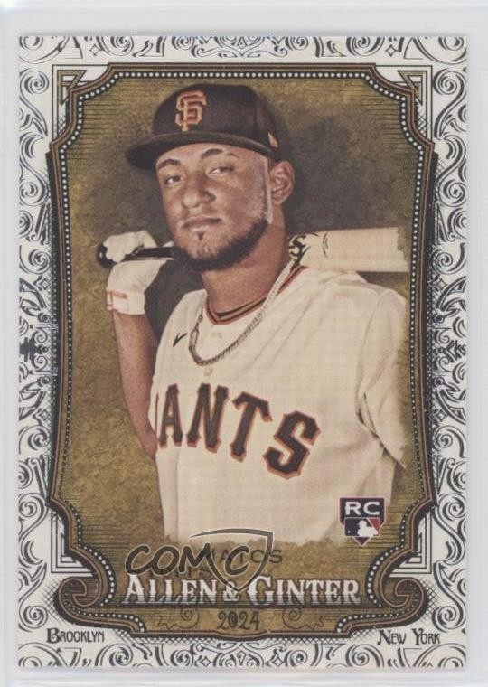 2024 Topps Allen & Ginter Foil Filagree Luis Matos #59 Rookie RC qu2