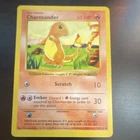 Pokémon Charmander 50 HP Base Set Common Wizards 46/102 1999 TCG Card