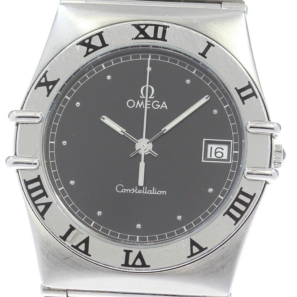 OMEGA Constellation Date Quartz Men's Watch 866821 Pre-Owned