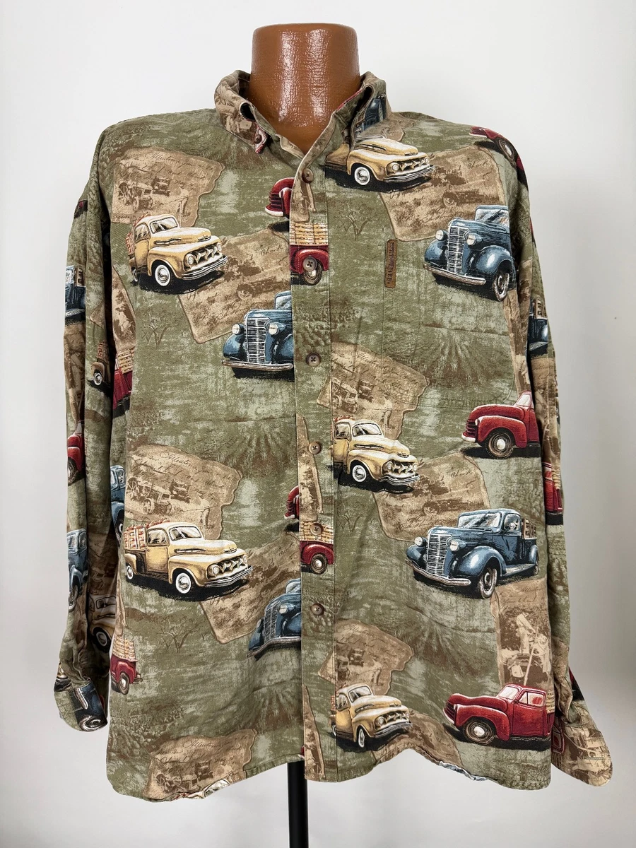 Chemise à motifs Shany - Marron