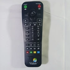 Vidyo OEM Video Conferencing System Remote Control Black Tested-Works Used