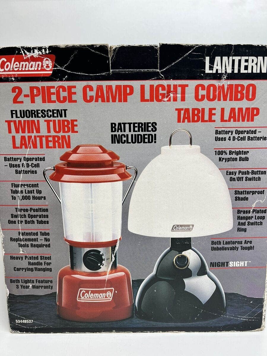 Coleman Two Piece Camp Light Combo Lanterns | eBay Coleman Two Piece Camp Light Combo Lanterns | eBay