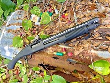 Mossberg SHOCKWAVE Tactical Steel HEAT SHIELD 12 Ga (CUSTOM ROUGH MOD) USA MADE
