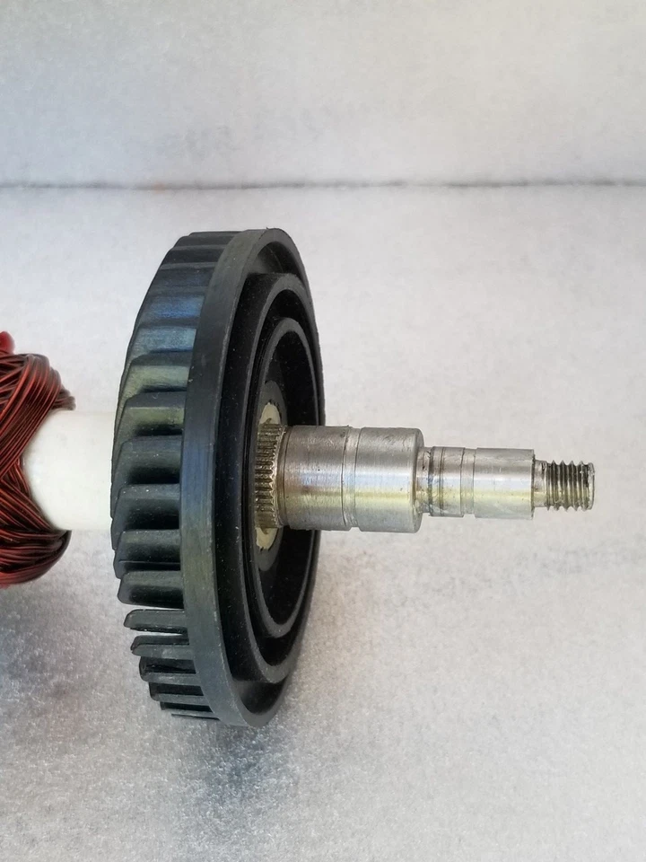 1 Armature (Armadura) + 10 brushes Makita 9564C&CV, 9565C&CV - 120VAC - Image 3 of 4