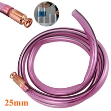 1PC 25mm X 2M PVC Fuel Siphon Hose Copper Jiggler Jiggle Siphon Pump Water Pipe