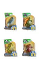 Fisher Price imaginext Jurassic World Mosasaurus, Stegosaurus set of 4 Dinosaurs