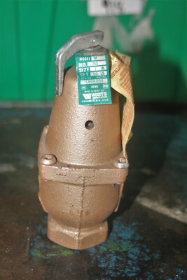 Watts 1'' Safety Relief Valve Model M