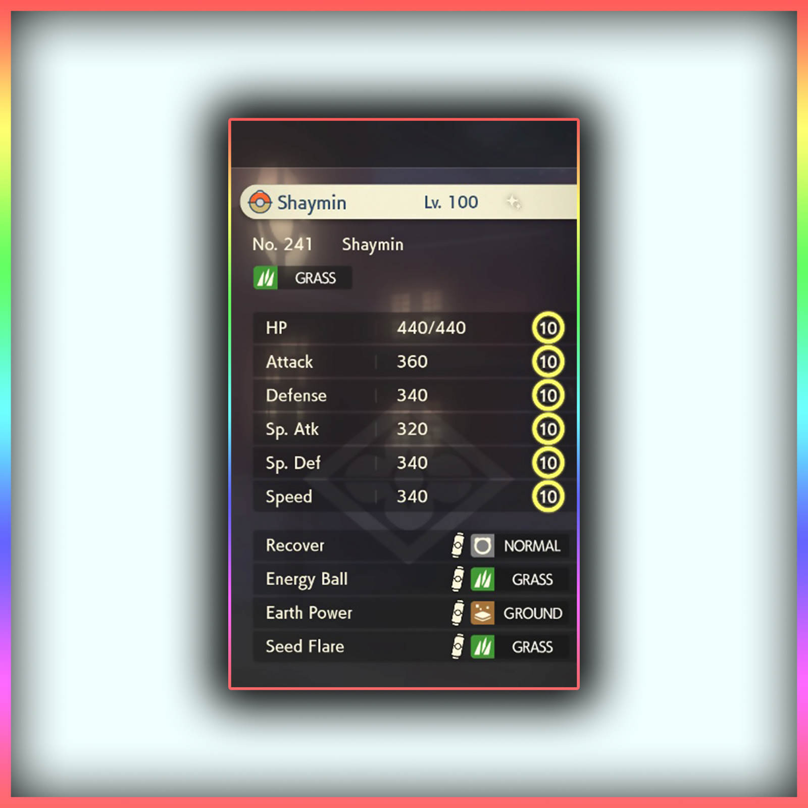 Pokemon 4031 Mega Shaymin Sky Pokedex: Evolution, Moves, Location, Stats