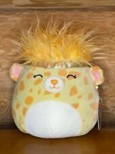 Squishmallow Kellytoy 8 Inch Bright Squad Lexie The Yellow Leopard Super Soft Plush Toy Animal Pillow Pal Pillow Buddy Stuffed Animal Birthday Gift Holiday