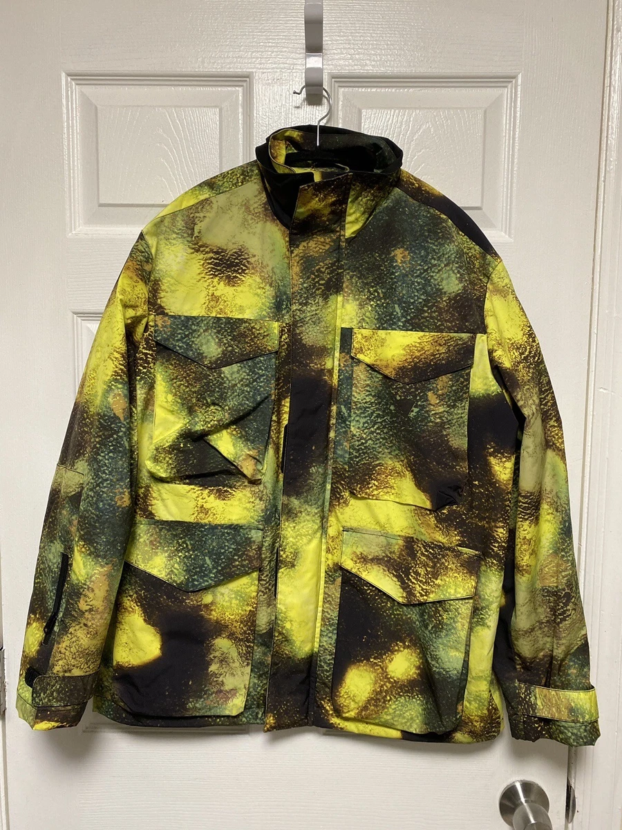 Patterned utility jacket sale