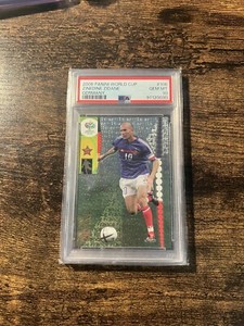 2006 Panini World Cup #106 France Zinedine Zidane PSA 10 Gem Mint