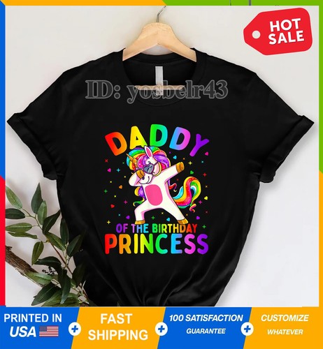 Mens Daddy of the Birthday Princess 