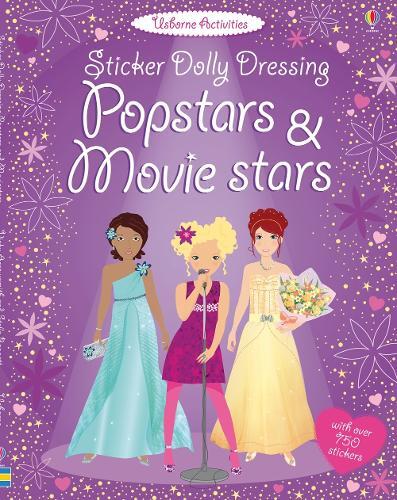 Lucy Bowman Fiona Watt Sticker Dolly Dressing Popstars & Movie Stars (Tascabile)