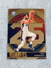 2021-22 Panini Select Numbers Ben Simmons #28 Philadelphia 76ers