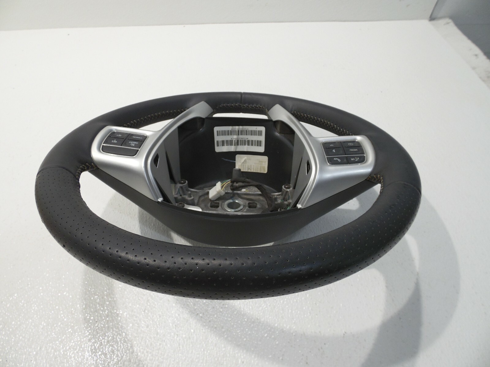 2012 CHRYSLER 200 LEATHER WRAPPED STEERING WHEEL w/ ACCESSORY CONTROLS