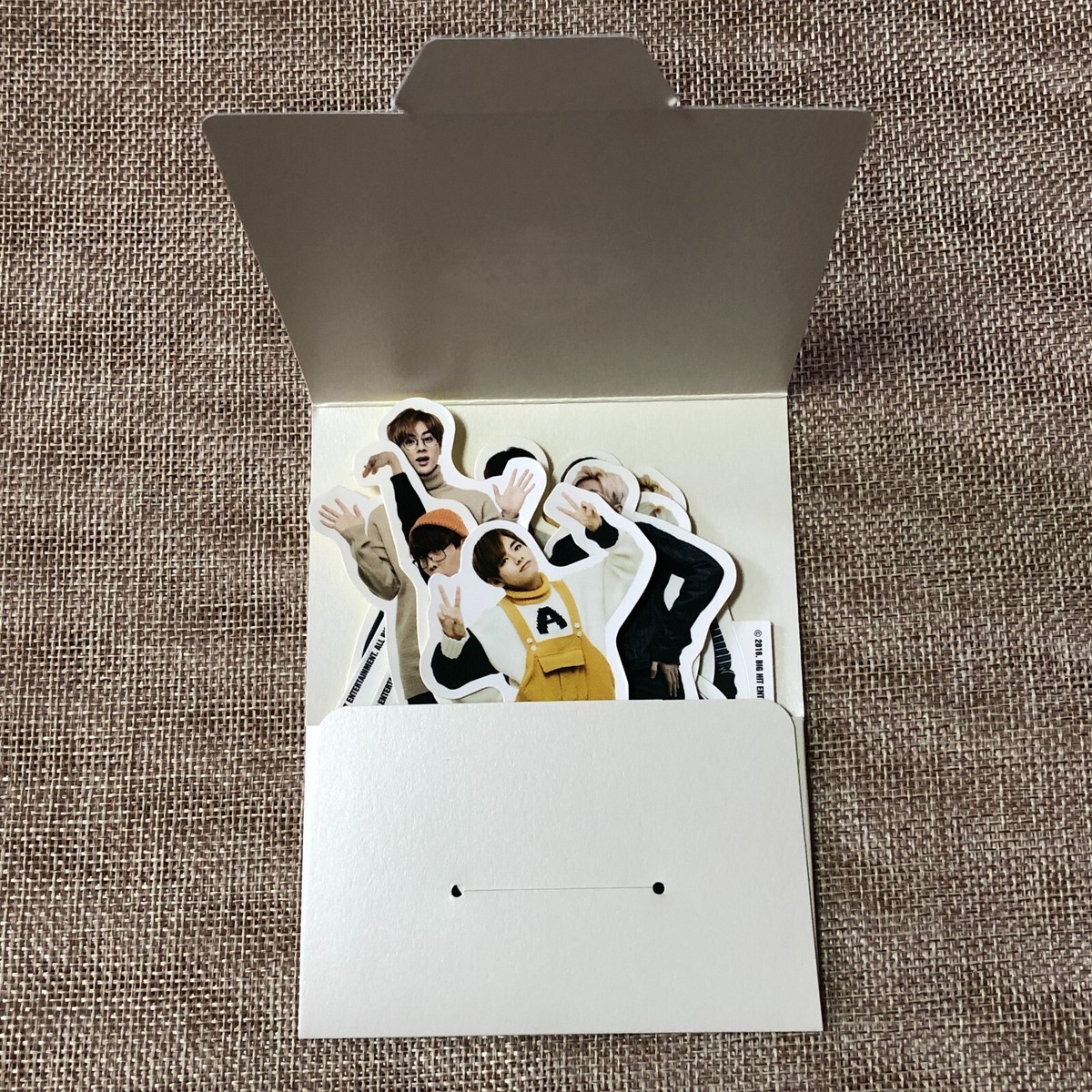 BTS 防弾少年団 2ND MUSTER 2292 アクリルスタンド 7人セット BTS GROUP [ 2nd Muster ZIP CODE 22920 ] Official Sticker Set