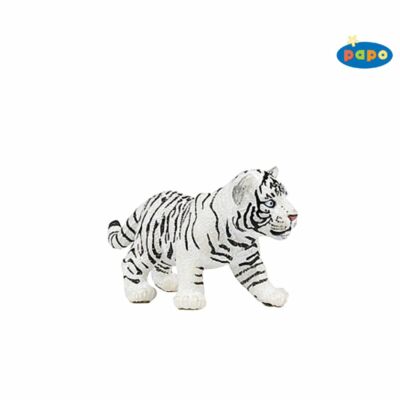 Papo 50048 - Wildtiere - Tigerjunges, weiss