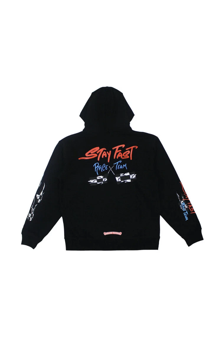 Chrome Hearts Matty Boy Stay Fast Race Team Pullover Hoodie (XL)