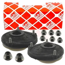 2x FEBI strut bearing set with strut bearing front for Nemo Grande Punto Linea Qubo Bipper