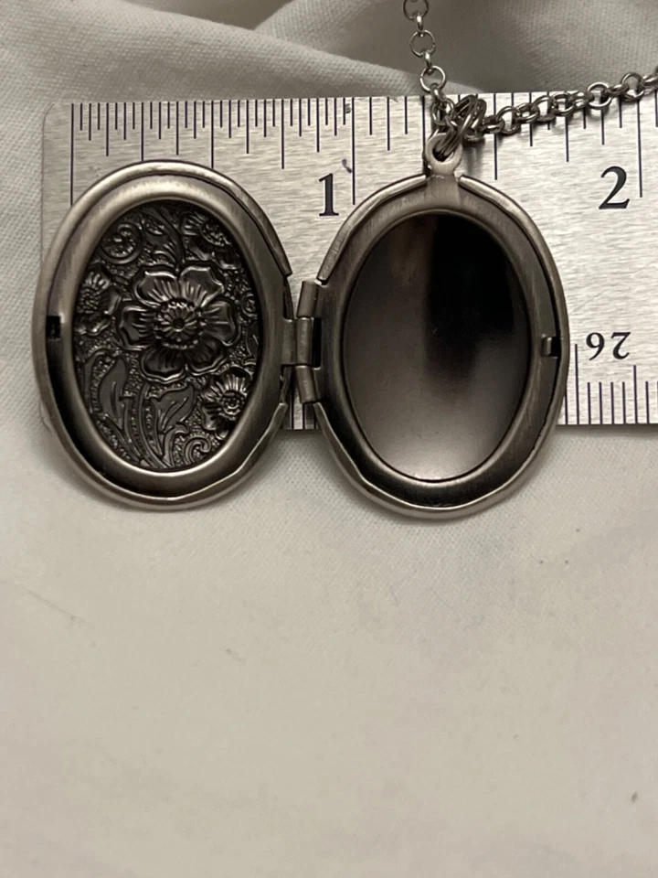 Collar Medallón Hija CONEJO PLATA CONEJITO Colgante FOTO CAMAFEO Regalo Foto 4 de 4